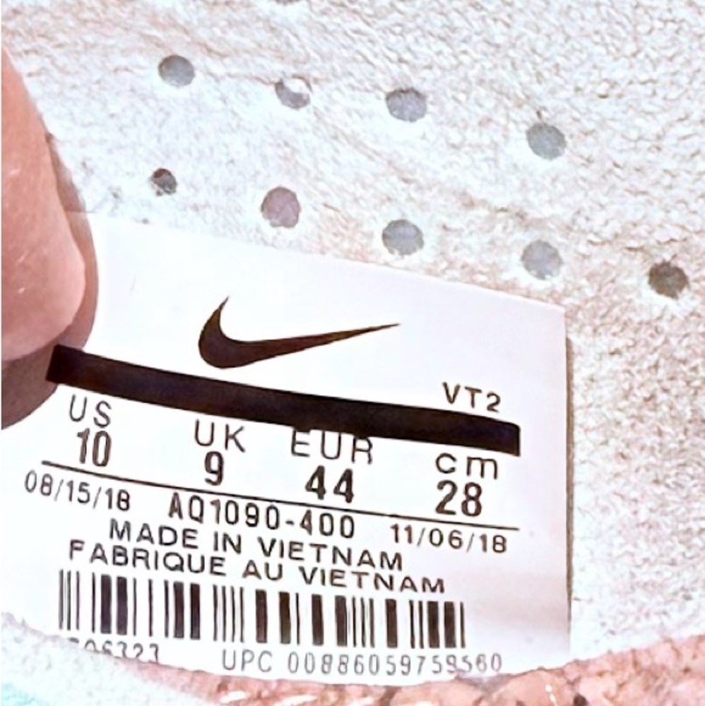 Nike React Element 87 AQ1090-400 Mens Sneakers 10 US Shoes Royal Tint - NWT. - Picture 12 of 14